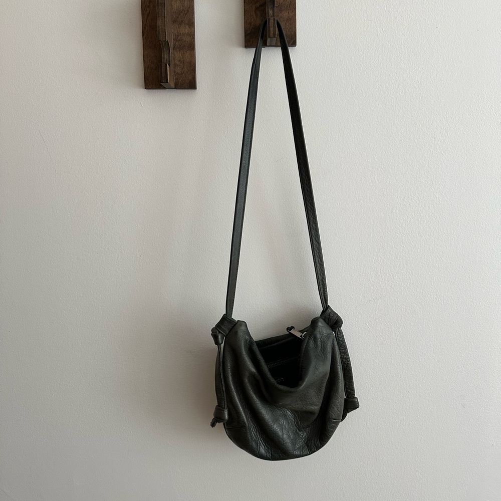 Erin Templeton BYOB Bag— Leather (Forrest Green)